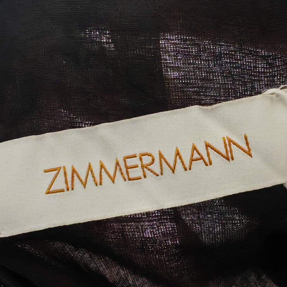 ZimmermannFloral-neckline short dress - Picture 10 of 11